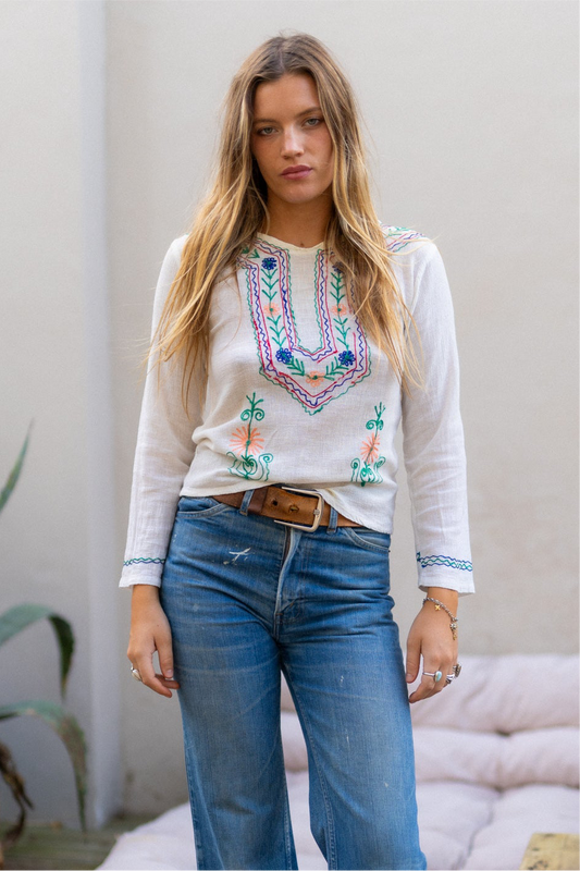 CHEESECLOTH TOP