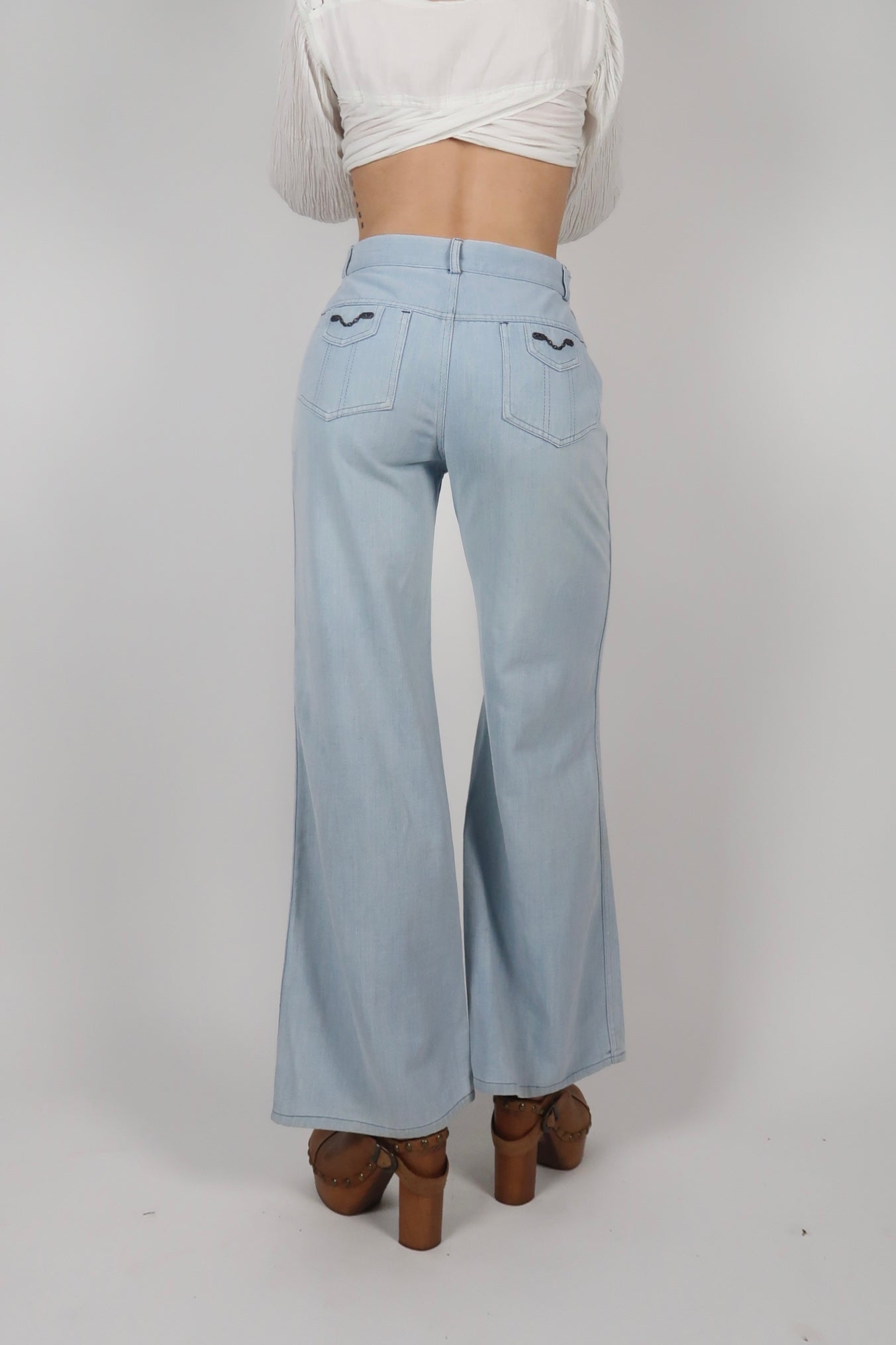 1970s lightwash jeans
