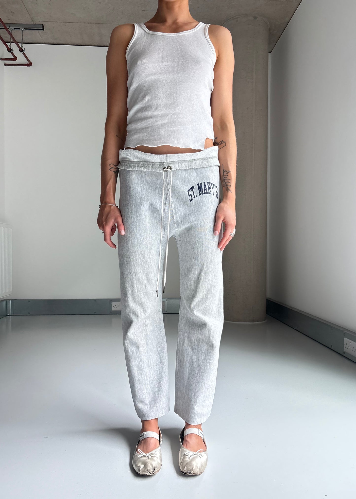 Reverse weave sweats