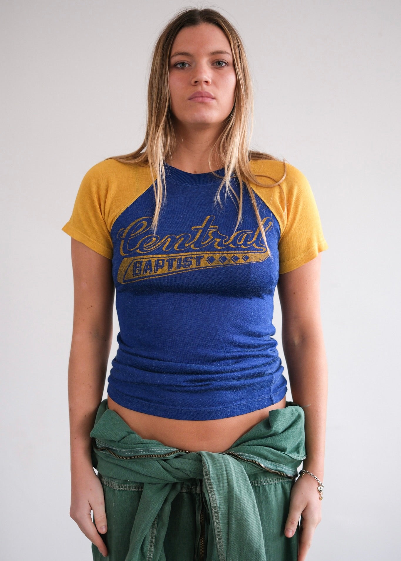 50s sports rayon tee