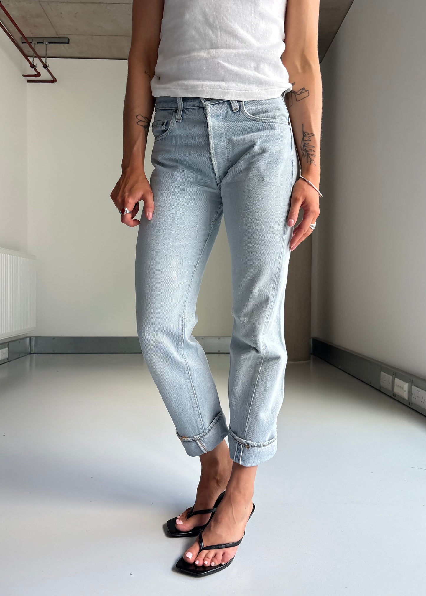 80S LIGHTWASH LEVIS SELVEDGE