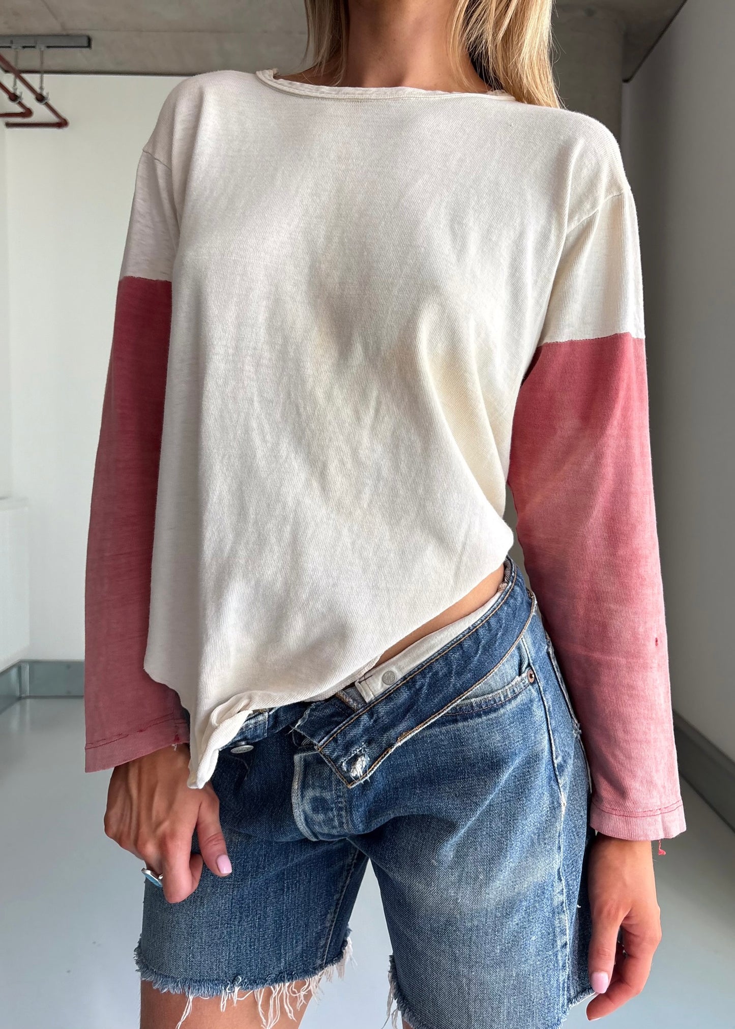1950S COTTON BASEBALL TEE