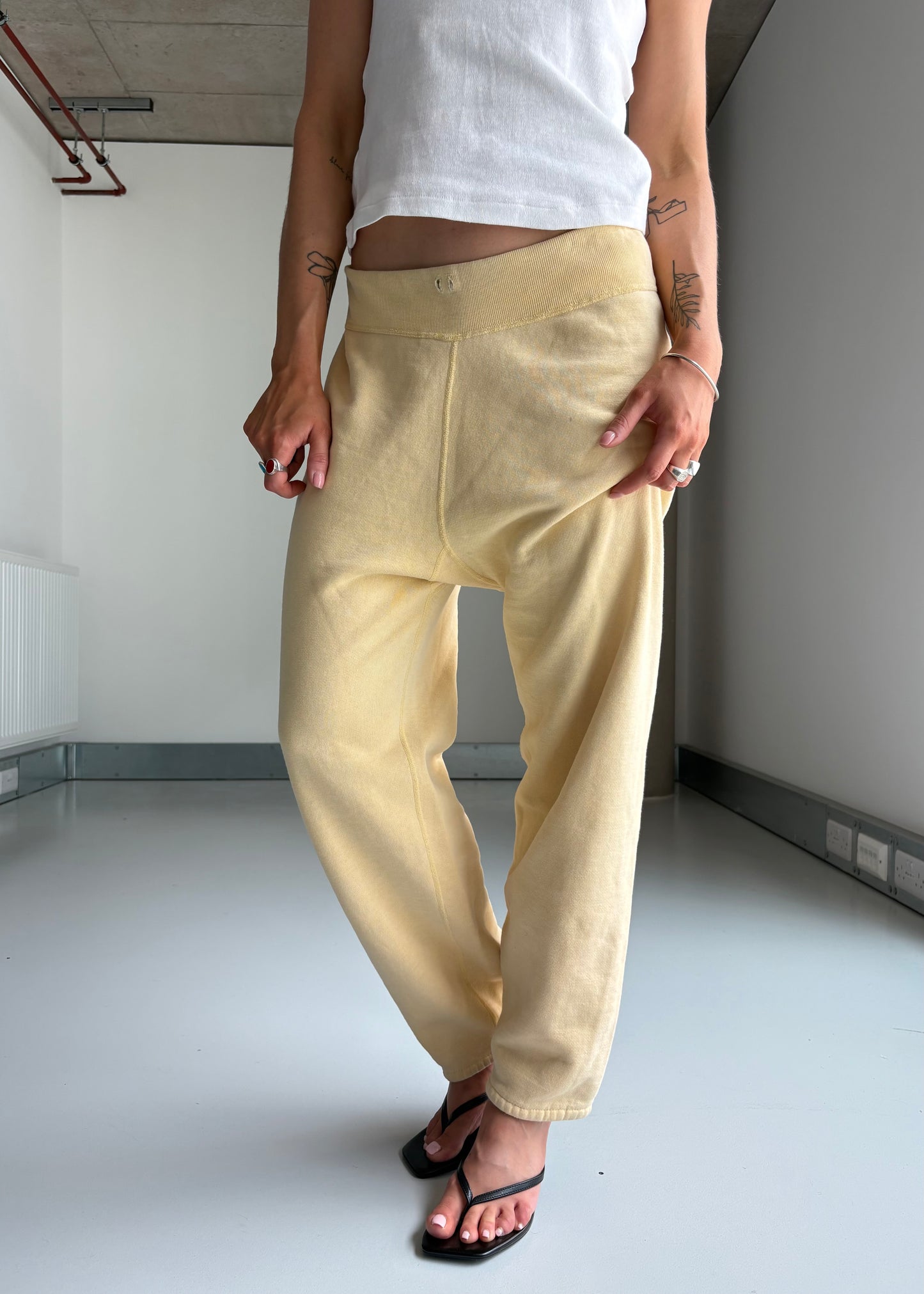 1960S YELLOW SWEATPANTS