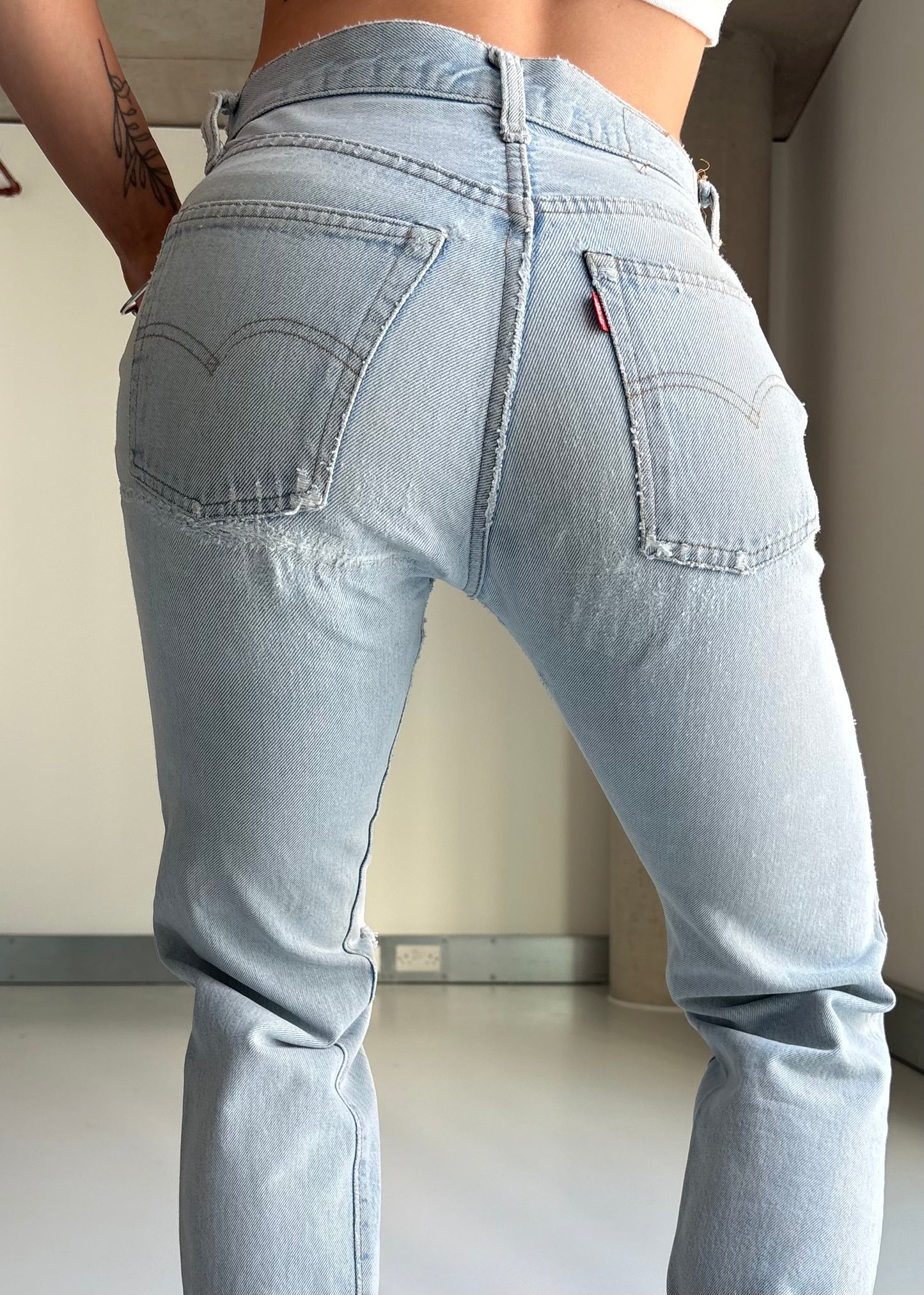 80S LIGHTWASH LEVIS SELVEDGE