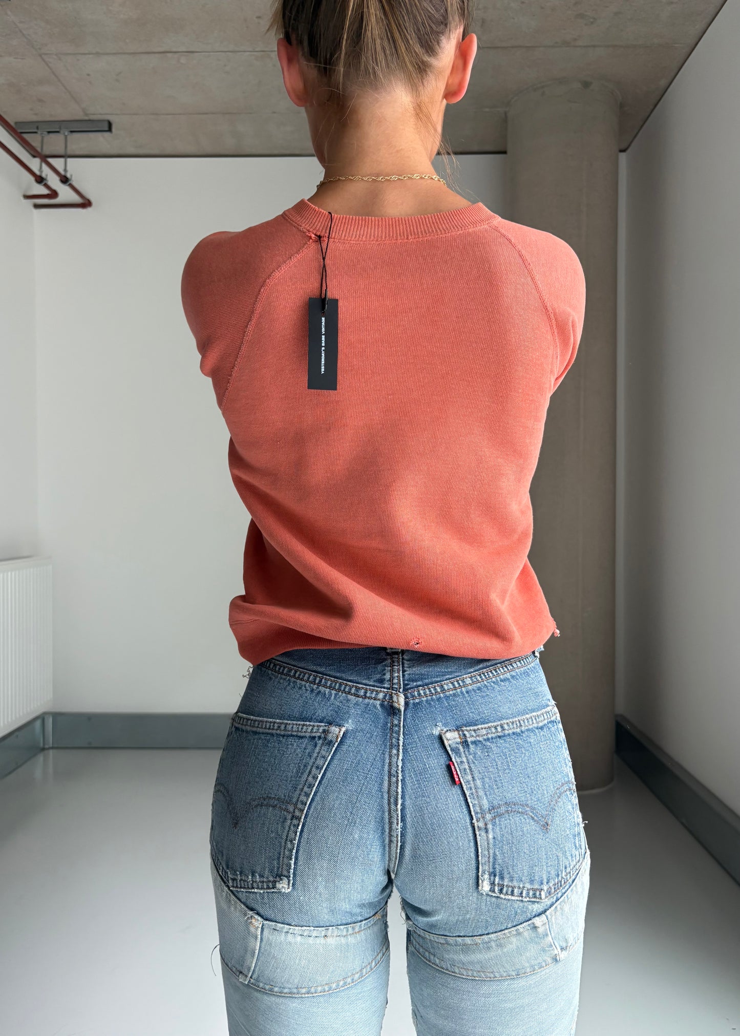 1960s pink sweatshirt