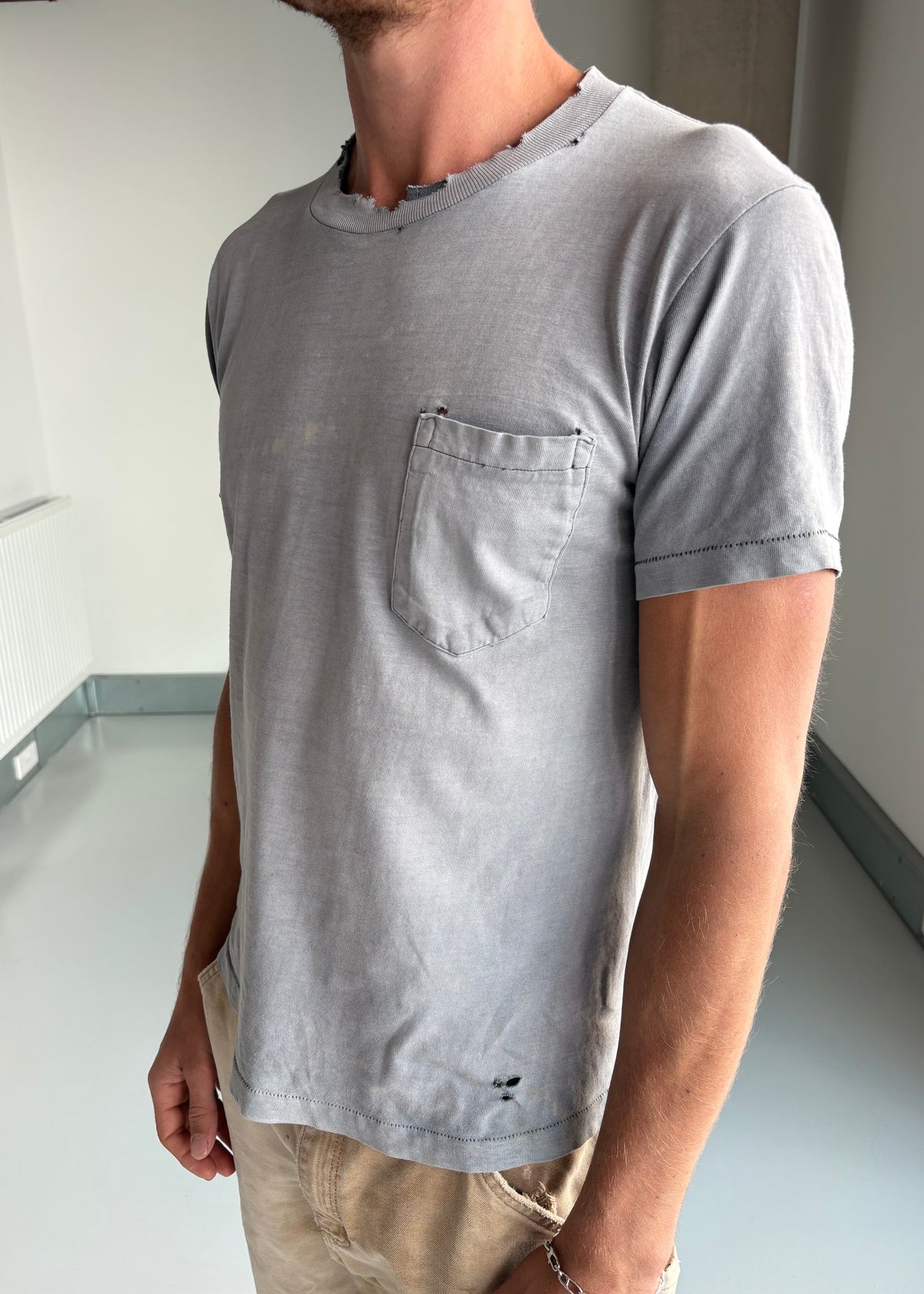 70s sun faded tee