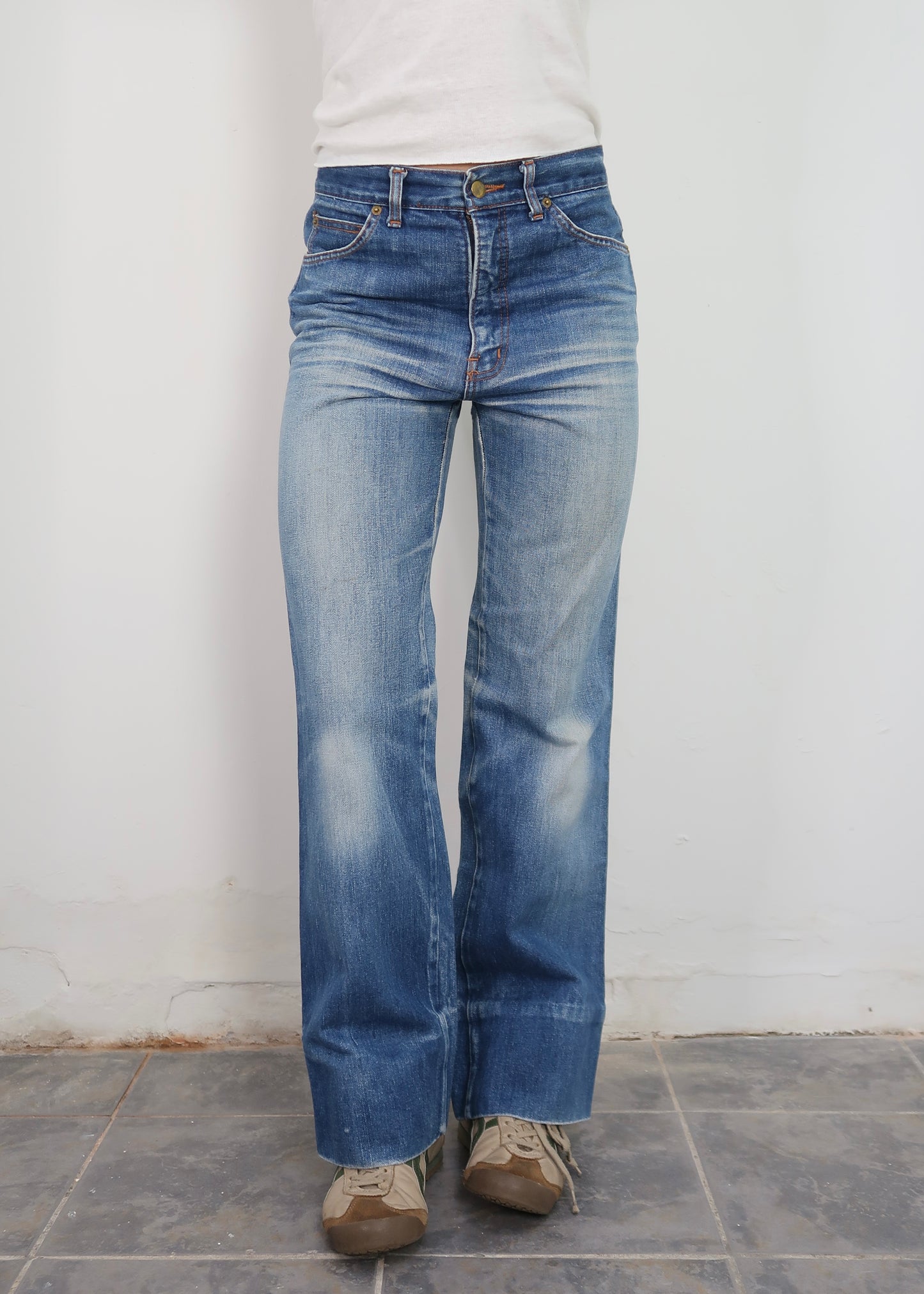 1970s Brutus gold jeans