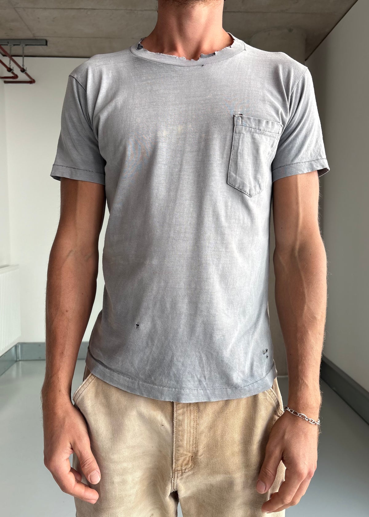 70s sun faded tee