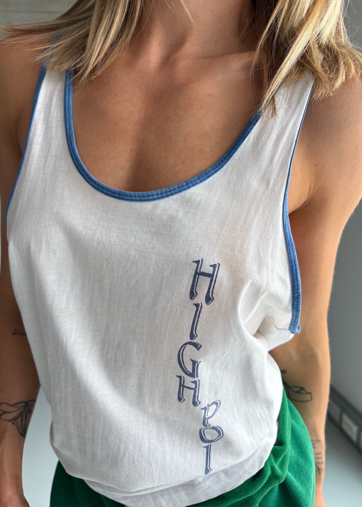 80s cotton vest