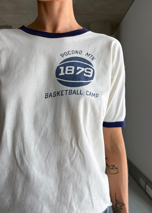 70s basketball tee