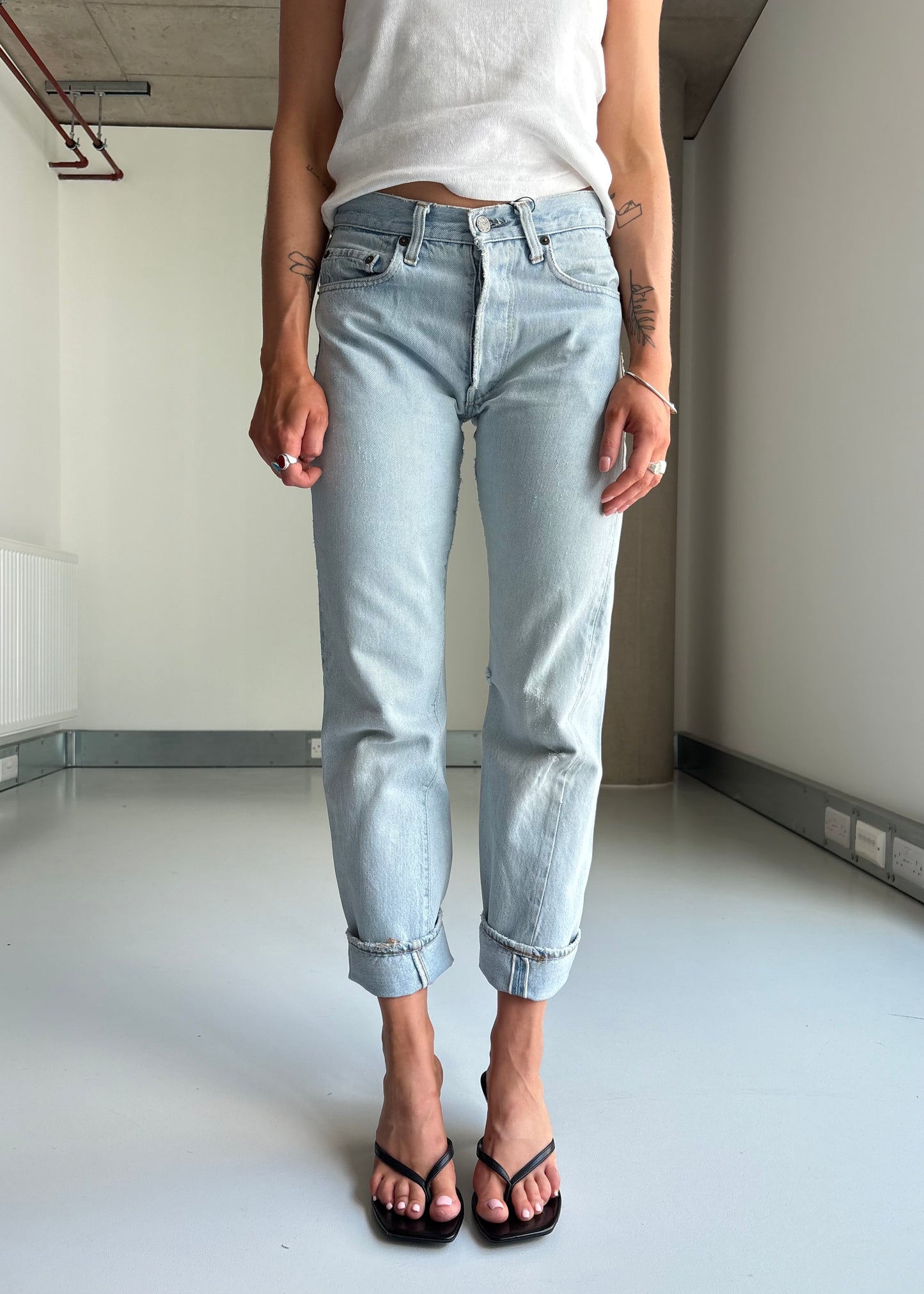 80S LIGHTWASH LEVIS SELVEDGE