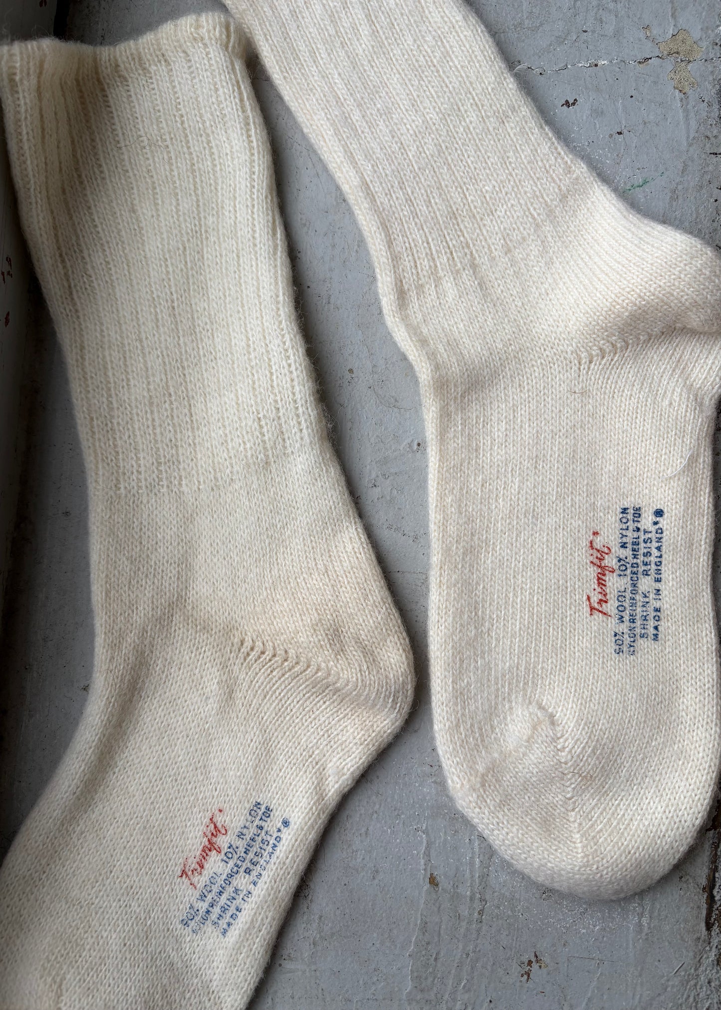 50s wool socks