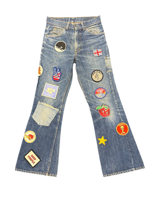 1960s Orange Tab Levi’s patched